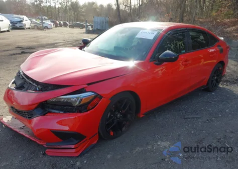 2022 Honda Civic Sport z USA, uszkodzony, nr VIN 2HGFE2F56NH599159